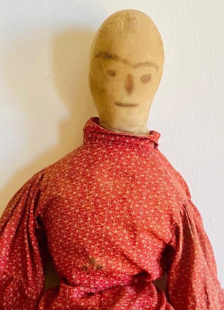 Rag doll purchased by Betty Berdan and later given to Butch Berdan.  —Butch Berdan photo.