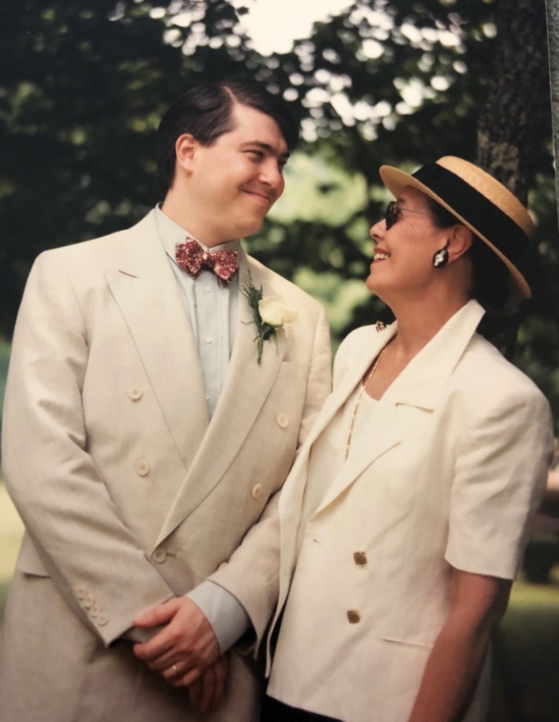 David & Peggy Schorsch, 1992.   Yvette Schorsch photo.