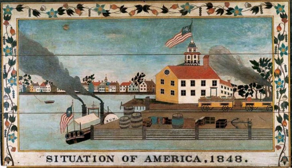 “Situation of America, 1848”