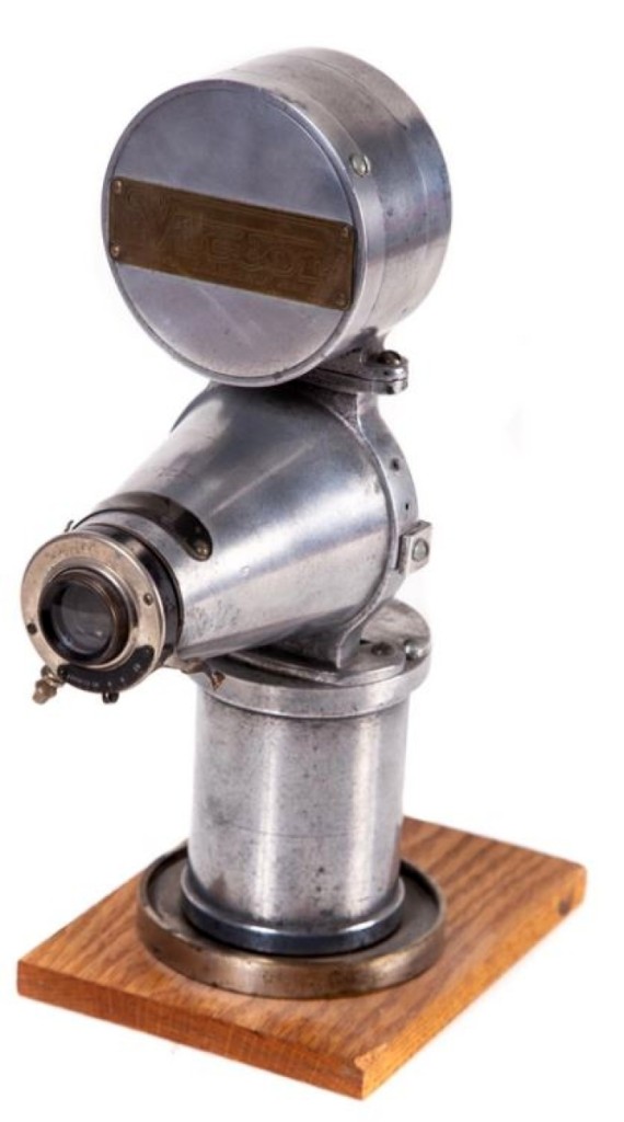 Bidders pushed this Victor Button camera to nearly triple estimate when it sold for $1,845.