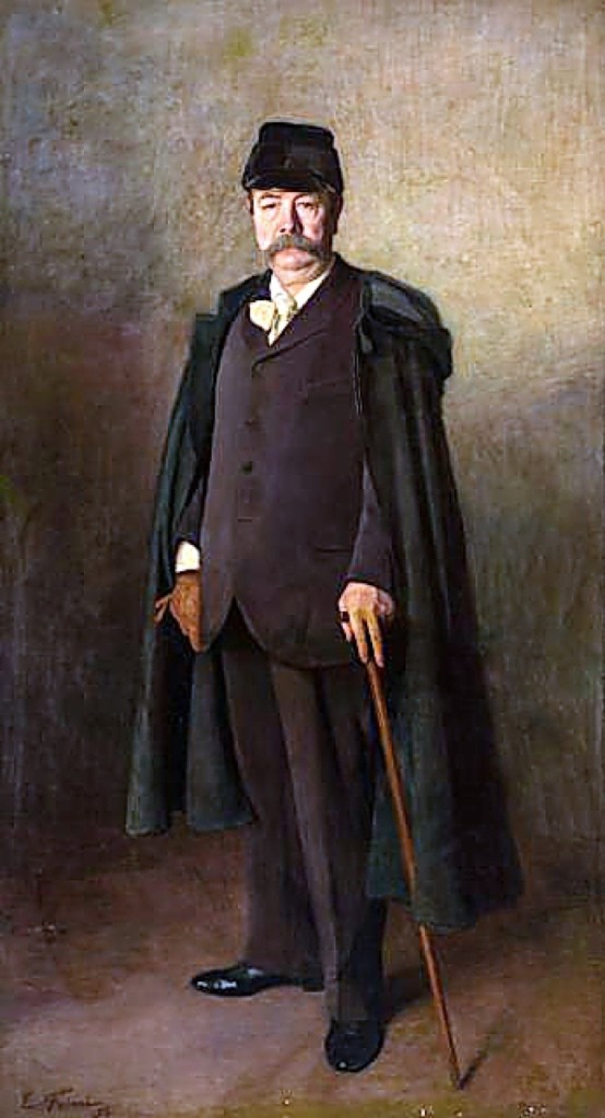 Leading the sale, even though it was the last lot to cross the block, was Emile Friant’s (French, 1863-1932) “Portrait of Charles Frederick Worth,” 1893, selling to an English trade buyer for $53,125. A private collector in the United States was the underbidder ($15/20,000).