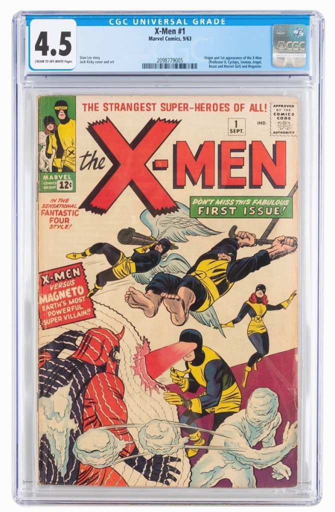X-Men #1 (4.5) reached $6,000.