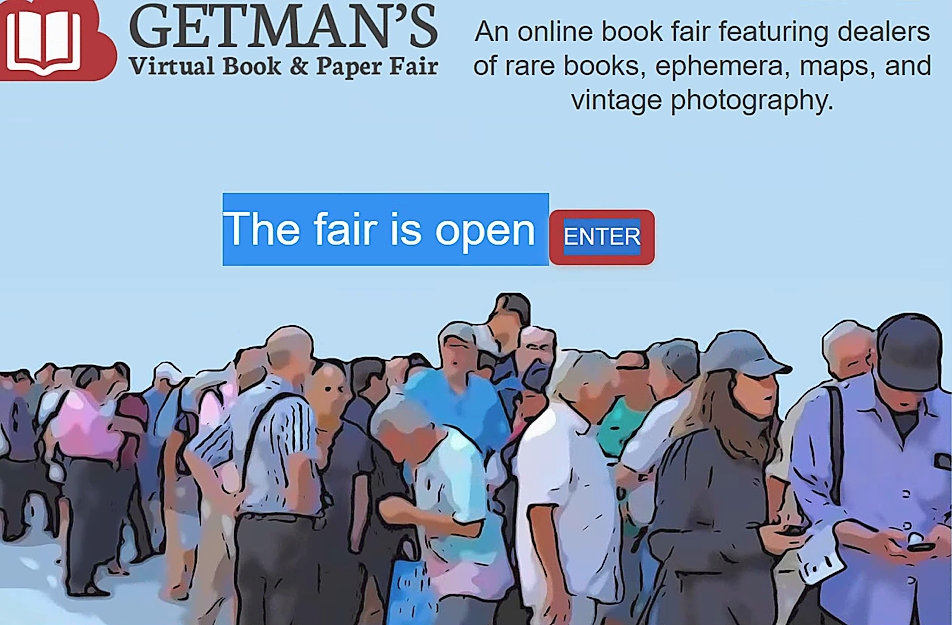 Visitors to the virtual fair enter here. 