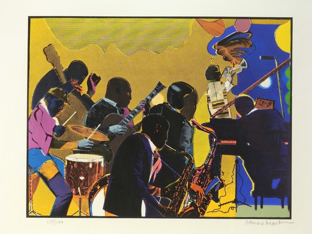 An American bidder on LiveAuctioneers beat the band to get Romare Bearden’s “Jazz Band” lithograph for $2,125. It was #129 from an edition of 200 and came from a Providence, R.I., collection ($800-$1,200).