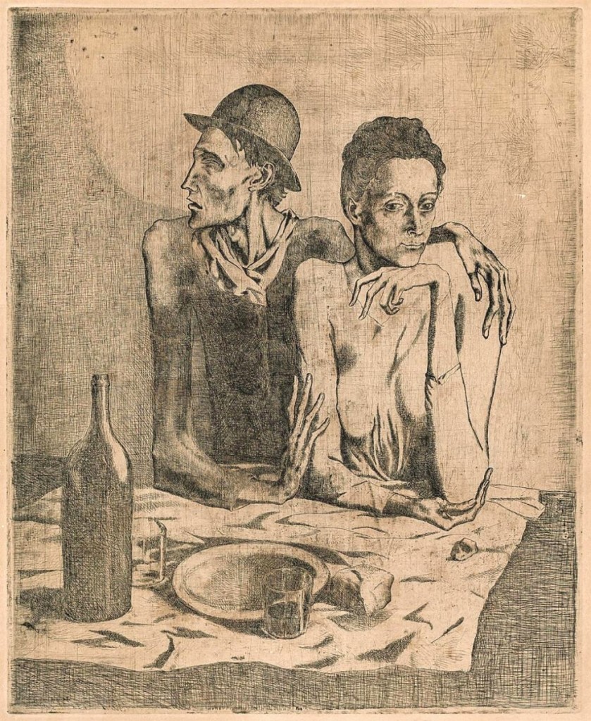 Topping print offerings was “Le Repas Frugal” by Pablo Picasso (Spanish, 1881-1973), a 1904 etching with drypoint from his series “La Suite des Saltimbanques,” which sold to a private collector in the United States for $100,000. Germain noted that the work was “very rare and fresh to the market with excellent provenance” to a Greenwich, Conn., private collection ($80/120,000).