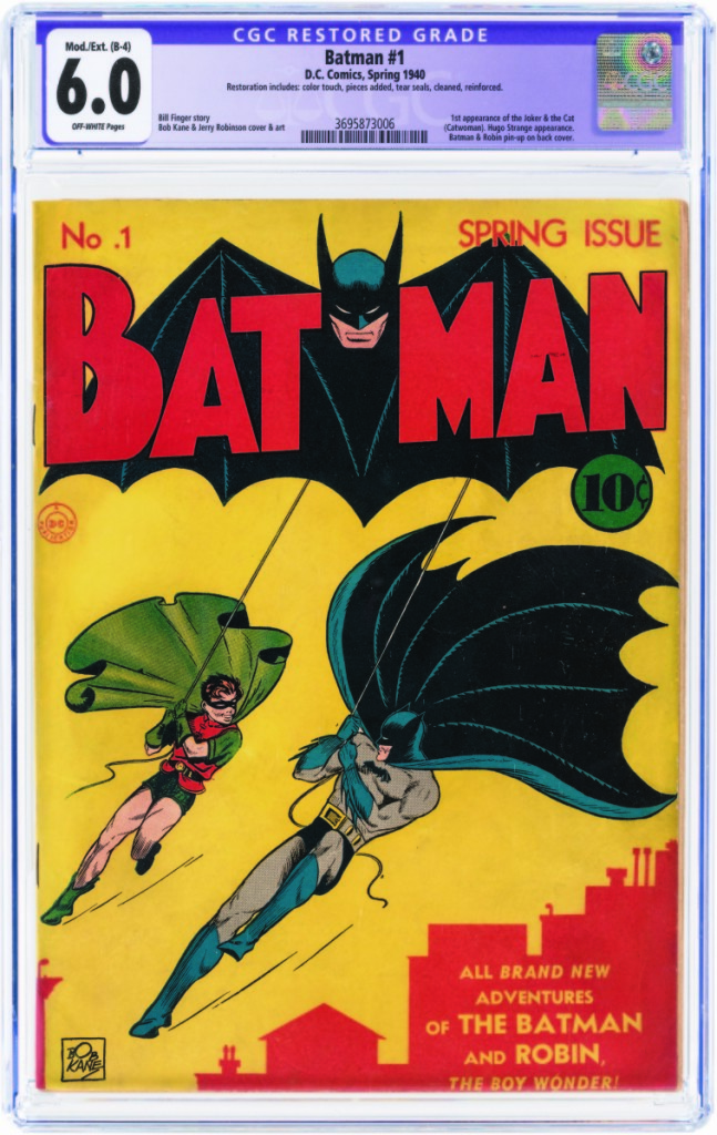 Batman #1, which came out in spring 1940, swung to $33,639.