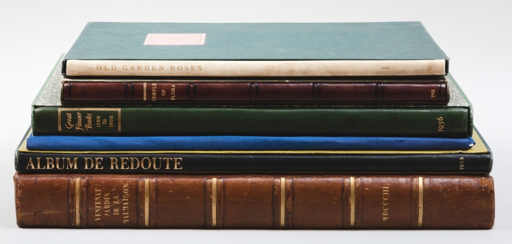 A lot of six volumes, including Sacheverell Sitwell and Roger Madol’s Album de Redouté, was estimated $150/250 but finished at $39,975.