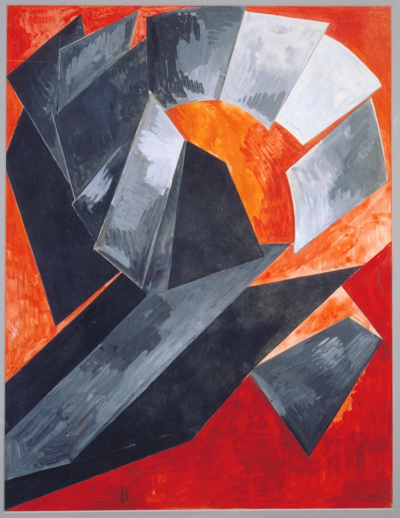 Exter Alexandra, “Abstract Composition,” circa 1916. Courtesy of ABA Gallery.