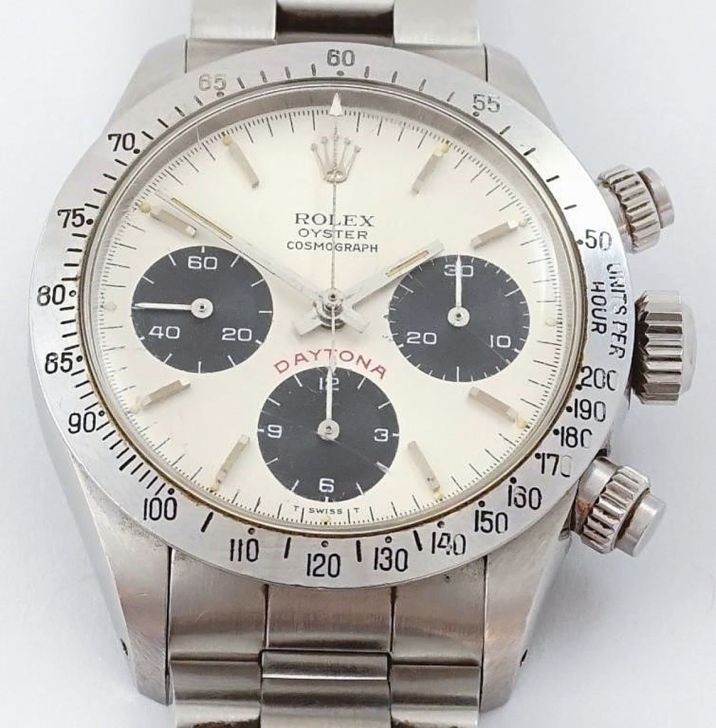 At $75,000, the third highest priced item in the sale was a circa 1979 Rolex Oyster Cosmograph Daytona wristwatch with its original inner and outer boxes as well as the manuals, original punch papers and matching hang tag with serial number. It had been kept in a safety deposit box since the late 1980s.