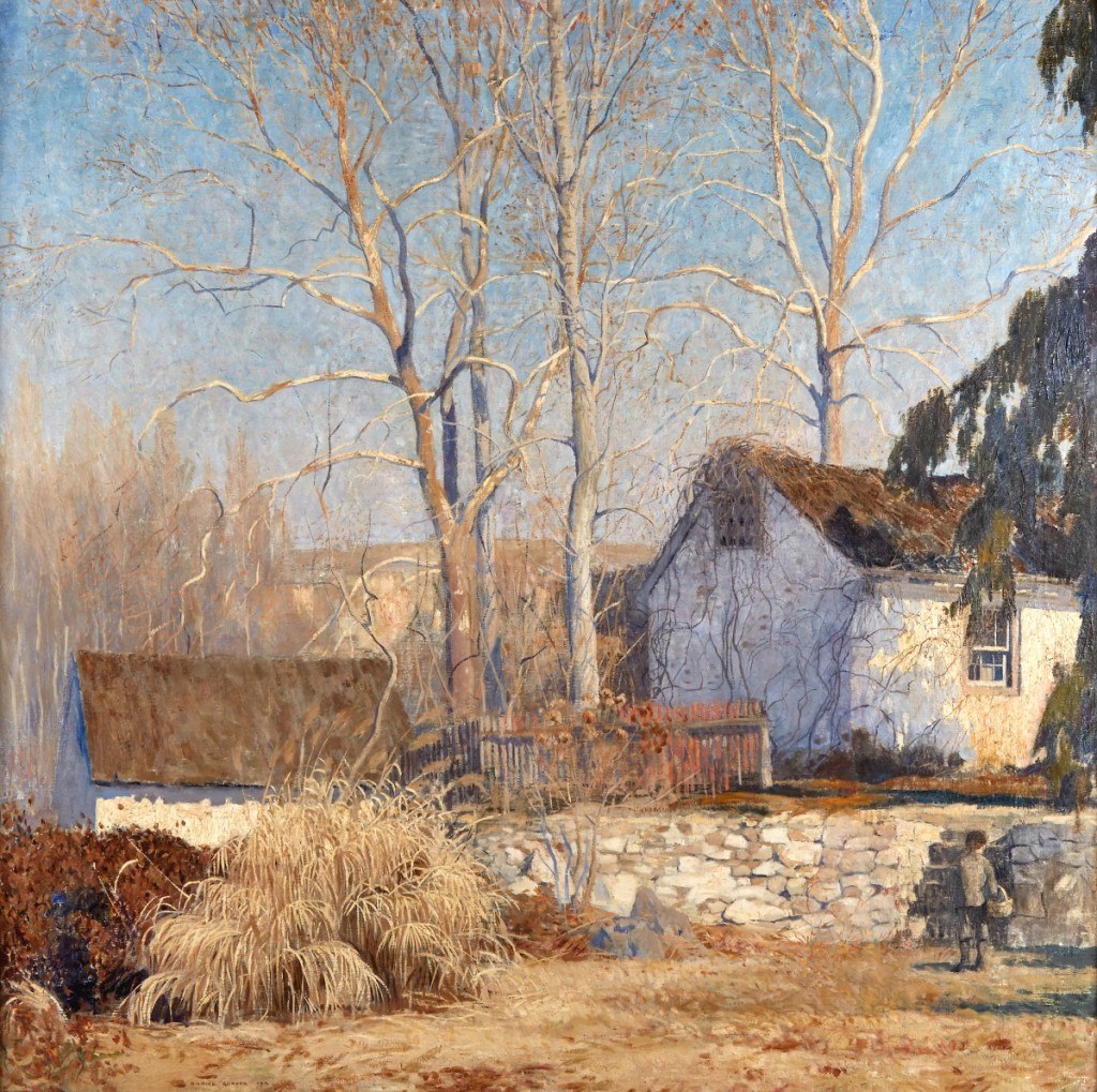 The highest price paid for the artist since 2013 was the $435,000 paid for Daniel Garber’s (1880-1958) “The Last of Winter.”