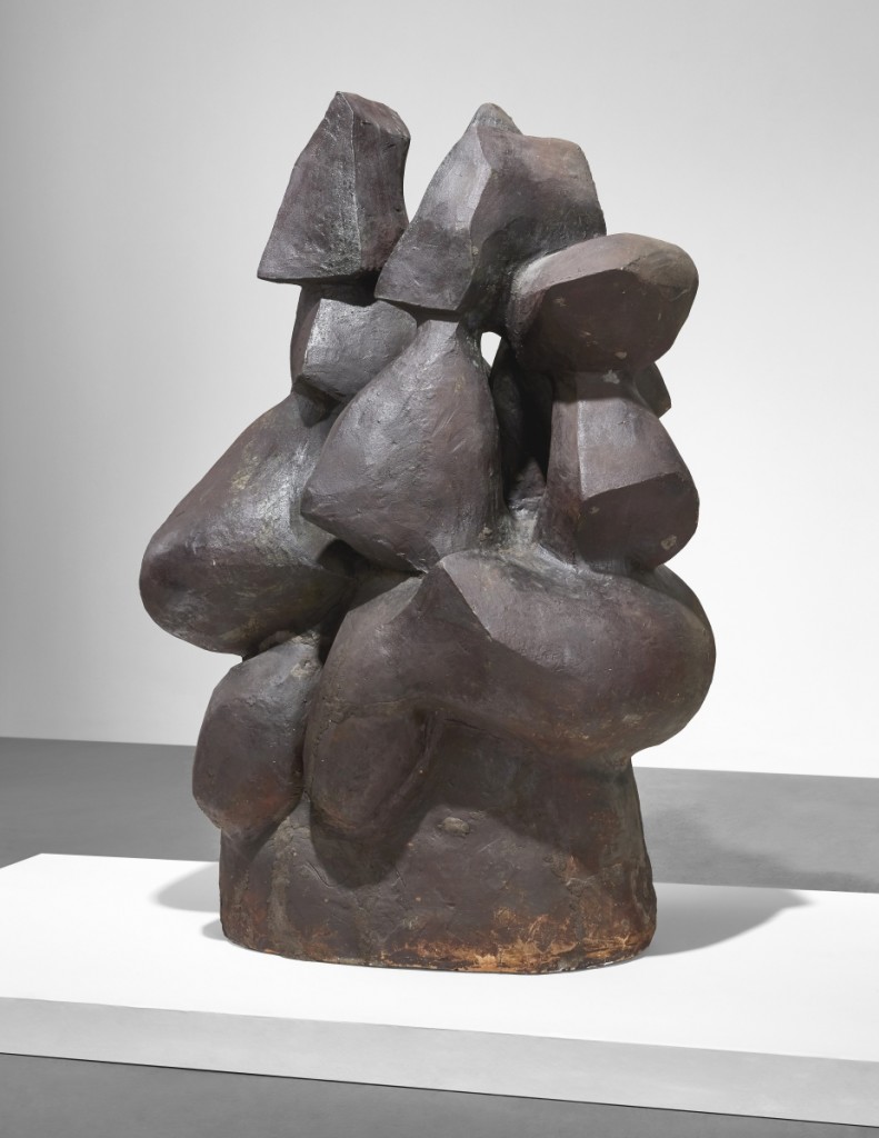 Peter Voulkos, “Black Bulerias,” 1958, set a new auction record for the artist, realizing $1,264,200.