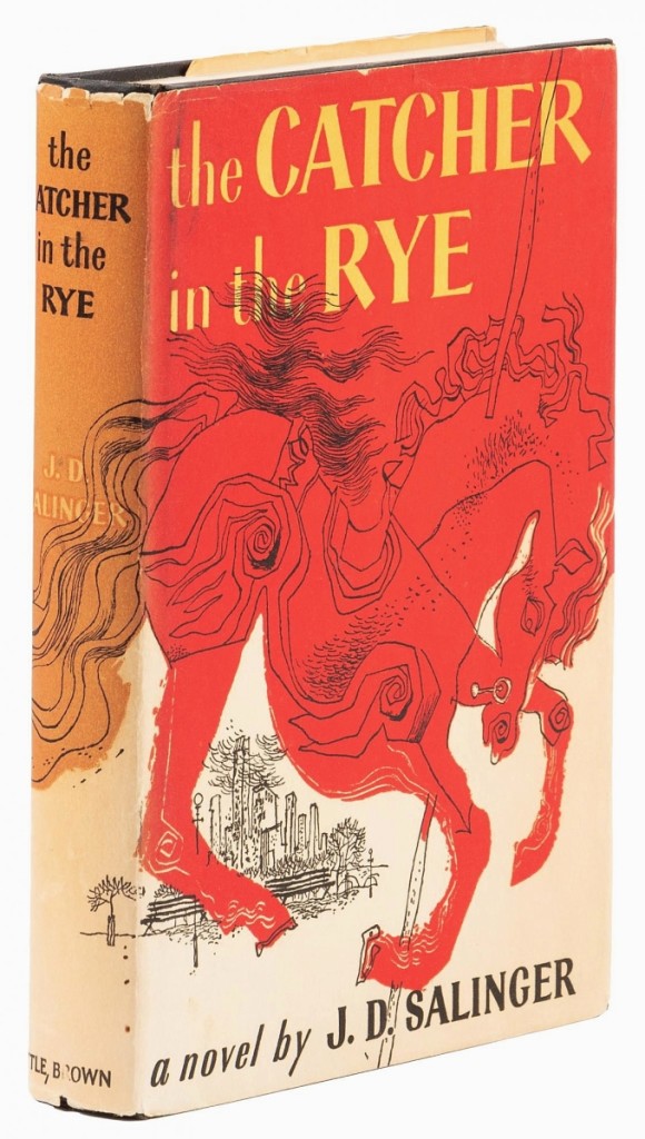 Leading the sale was a first edition copy of J.D. Salinger’s The Catcher in the Rye, (Little, Brown and Company, Boston,) 1951, which exceeded its $3,500 high estimate to sell for $6,600.