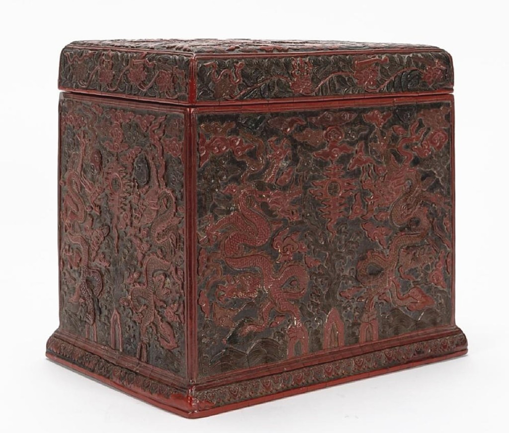 The top price achieved during Ahlers & Ogletree’s four sales was $81,250, for this Chinese Ming dynasty carved cinnabar lidded box that sold to a buyer in China, who was bidding online. The result marked a trend observed during the sale: “Chinese in general did exceptionally well,” Rickenbaker said. ($8/12,000).