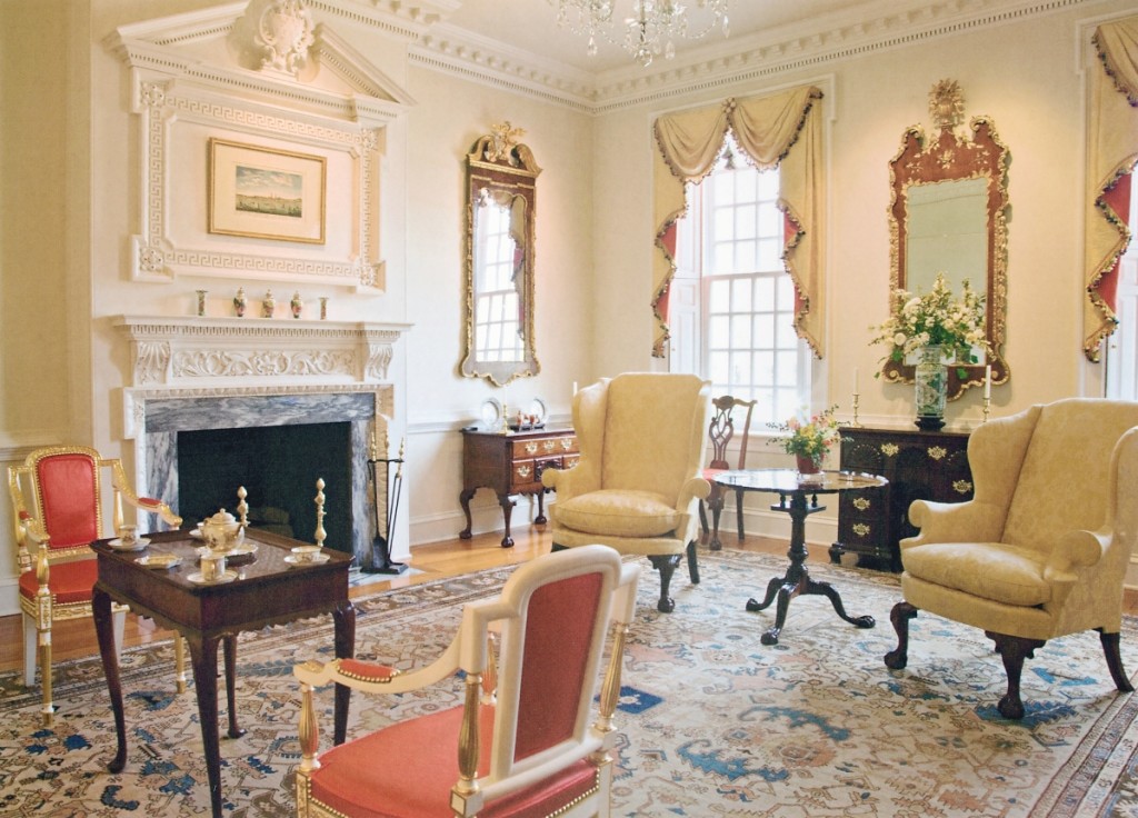 The parlor at Hennage House. Photo Barbara Temple Lombardi.