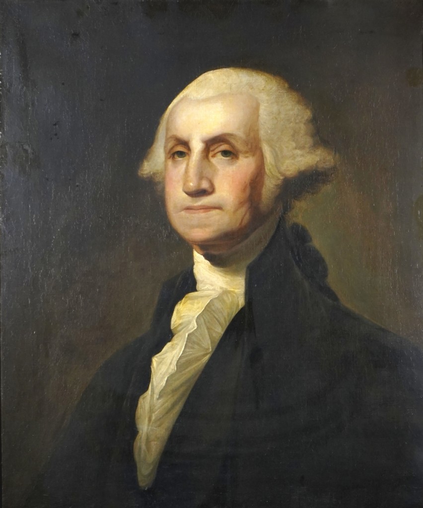 The rare and important “Kinsman Portrait of George Washington,” painted by Gilbert Stuart (1755-1829) rose above its $150/300,000 estimate to sell for $356,000 to a Southern private collector. The historic portrait had never before been offered at auction.
