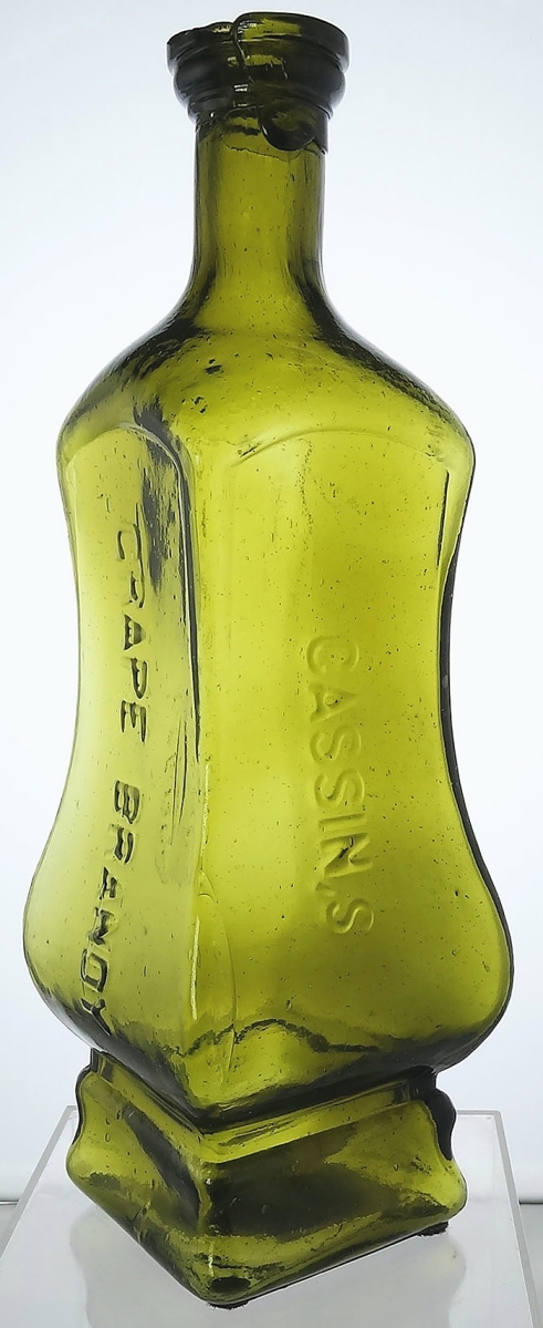 Selling for $29,900 and leading the sale was this was Cassins’ Grape Brandy Bitters C 78, 1866-73, a color described as a yellow green.