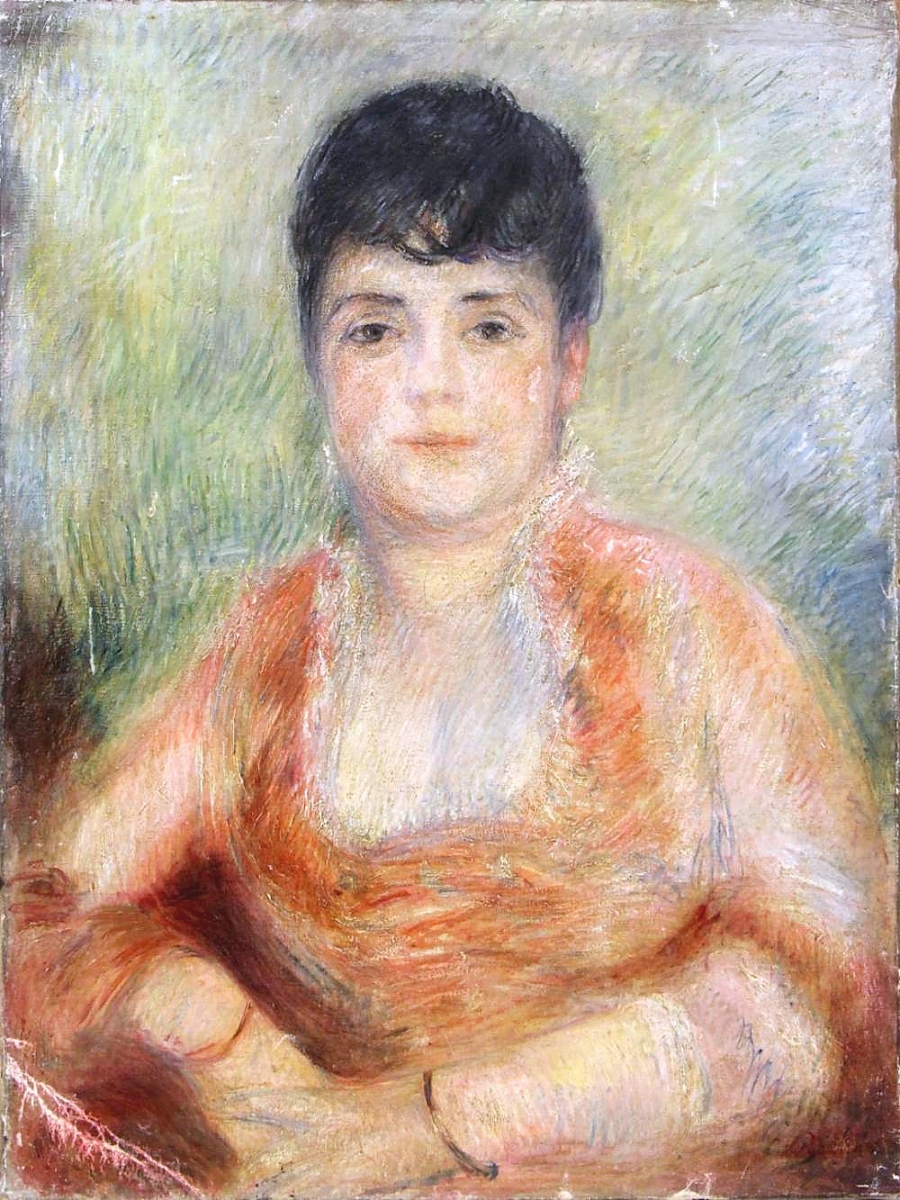 An international buyer, bidding online, paid $28,750 for this portrait of a woman in a pink dress that was cataloged as “Manner of Renoir.” The Carmel, N.Y., collector who had discovered it at a donation center in South Carolina, brought it to Clarke’s during one of the firm’s Walk-In Wednesday appraisal afternoons ($400/600).