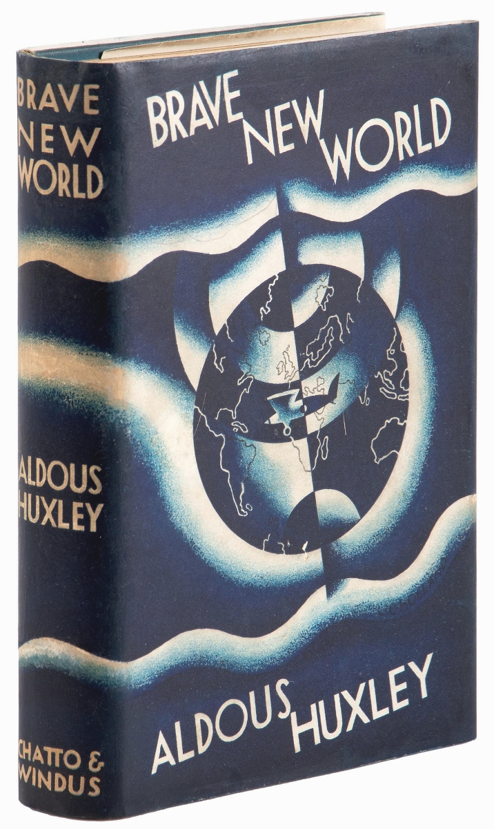 Aldous Huxley’s best-known novel, Brave New World, was described by a later writer as “Utopia which is never dull, of which the horror is always credible.” A first trade edition in dust jacket sold well over the estimate, finishing at $7,200.