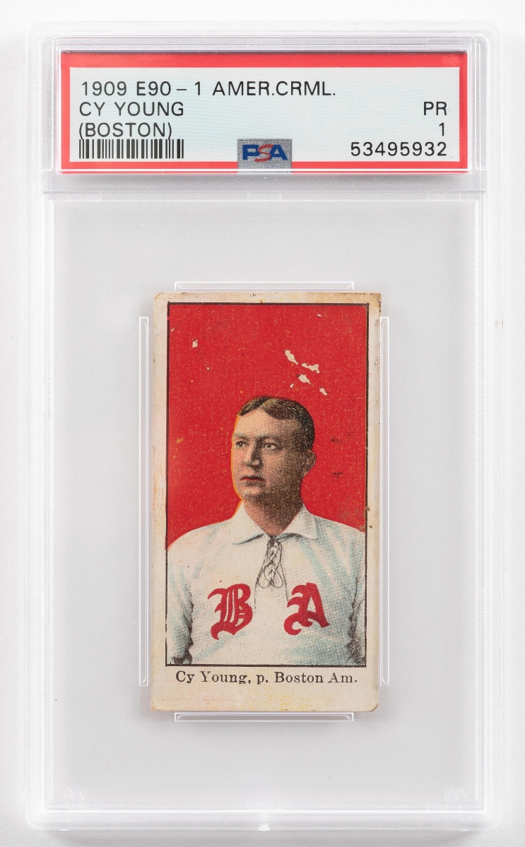 AB Cordier Cy Young Card