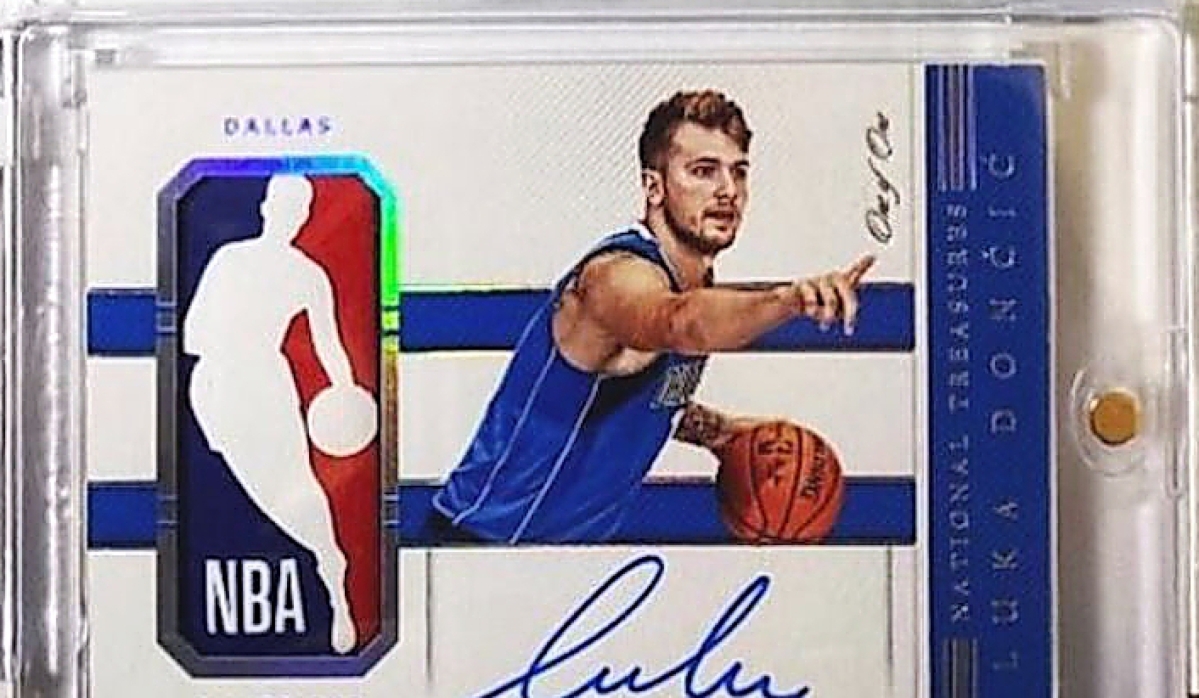 Luka Doncic rookie card sells for record $3.12 million at auction