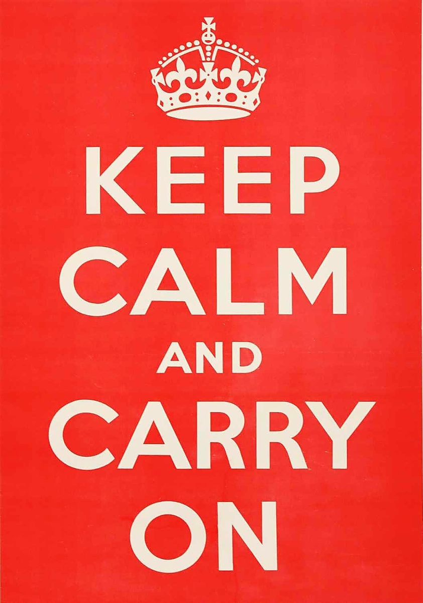 “It had significant damage but was well restored and was ‘ready to go.’” Despite being an iconic image, the “Keep Calm and Carry On” poster was rarely used and few come to auction. This example, which is a larger format, sold to a buyer in the United Kingdom, who was bidding by phone, for $7,735.