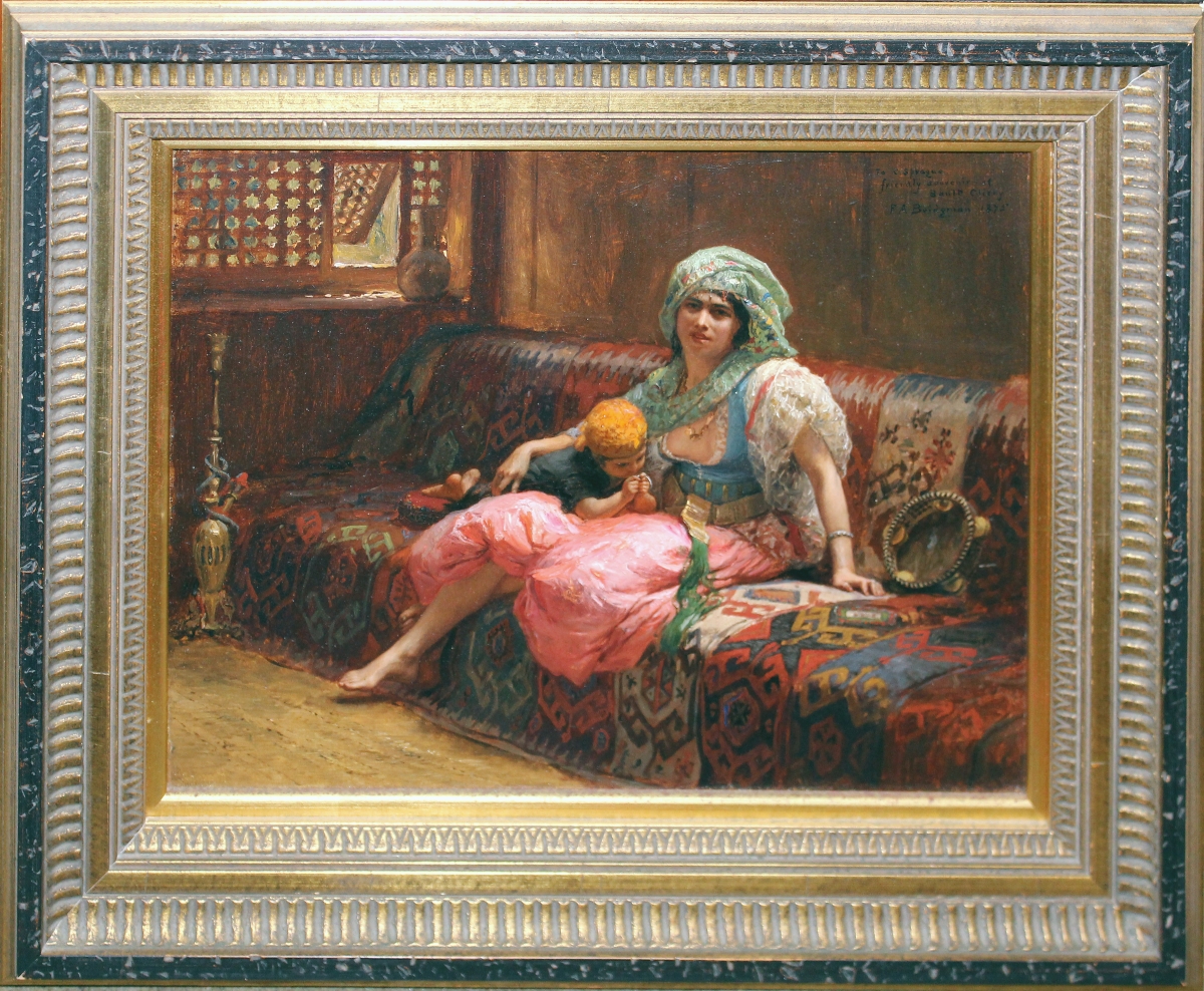 AB Merrill's Bridgman painting