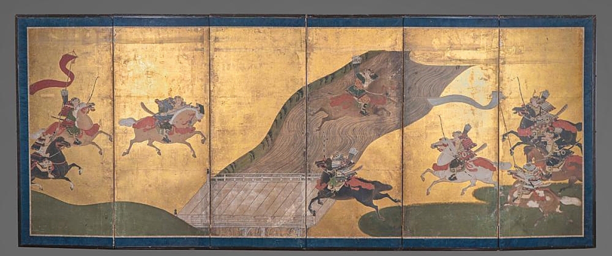 Leading the sale was this 45-inch tall Japanese six-panel screen that had provenance to a Seattle, Wash., family. It sold to a phone buyer in the Philippines, who was bidding at Keno Auctions for the first time, for $18,750 ($4/8,000).