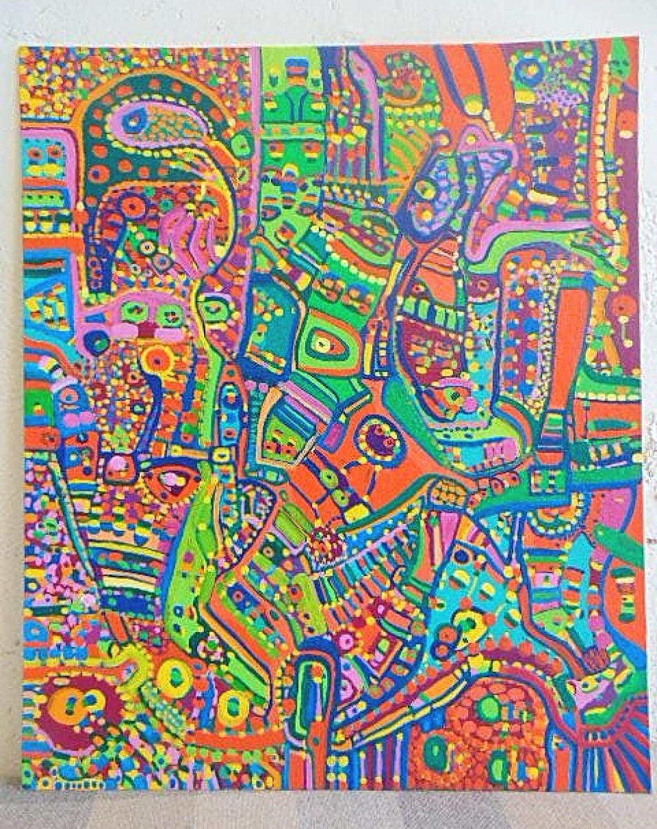 Louise Abrams, oil on canvasboard, 24 by 20 inches, $500. It was the top selling work in the sale and the highest price paid for any singular work by the artist at auction.