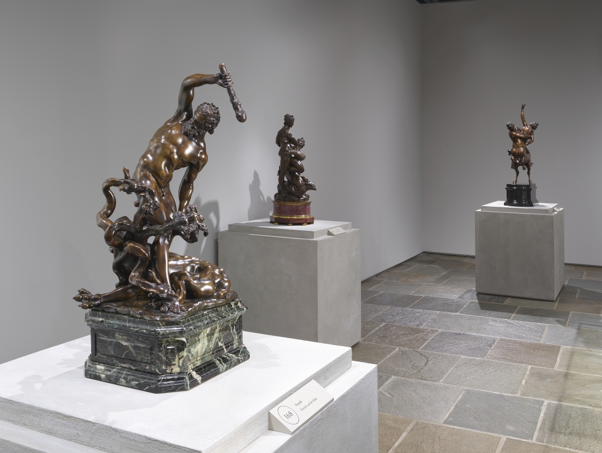 This gallery of works in bronze features statuettes, reliefs and portrait medals.