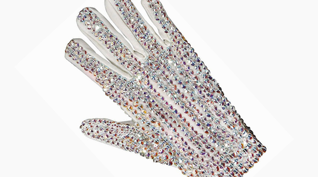 Cosplay Michael Jackson Billie Jean Crystal Glove Left/Right Hand Unsex  Gloves