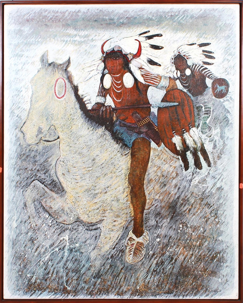 Bunch Achieves Record For Native American Artist - Antiques and the Arts Online