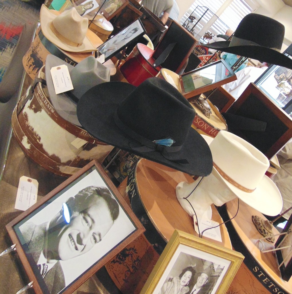 The 2021 Cody Old West Auction was kicked off to a rousing start leading to $1.1 million in sales, with this incredible collection of custom-made cowboy hats for Western movie stars assembled by East Coast industrialist and collector Ray Bentley.