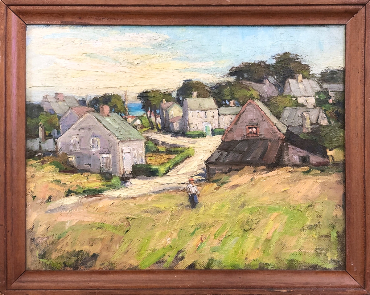 A painting by Nantucket artist Anne Ramsdell Congdon went to a local collector for $61,000.