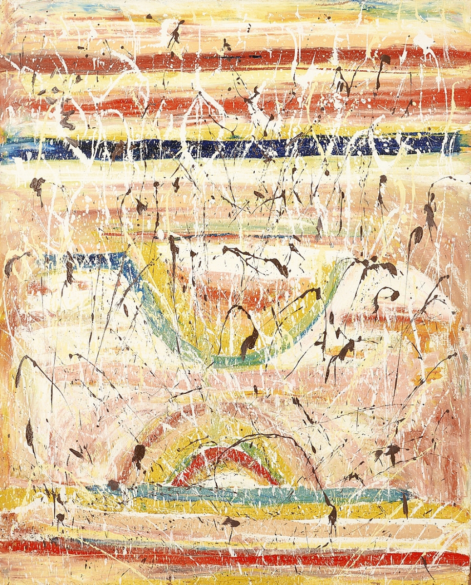 The sale’s top lot was a Beauford Delaney painting from a family member’s estate that brought $348,000. When researching the previously unattributed work, the auction house noted a similarity between this painting and one in the San Francisco Museum of Modern Art. That would ultimately lead to a consensus among curators that it was right and buyers were hot on the fresh discovery. It dates to circa 1972, just seven years before the artist passed away and from a period when he was engaging in more experimental styles and mediums than what he was previously known for. Oil on canvas, 63¾ by 51¼ inches.
