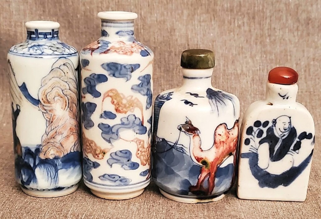 Rounding out the third highest price was this group lot of four antique Chinese snuff bottles. It topped off at $2,040.