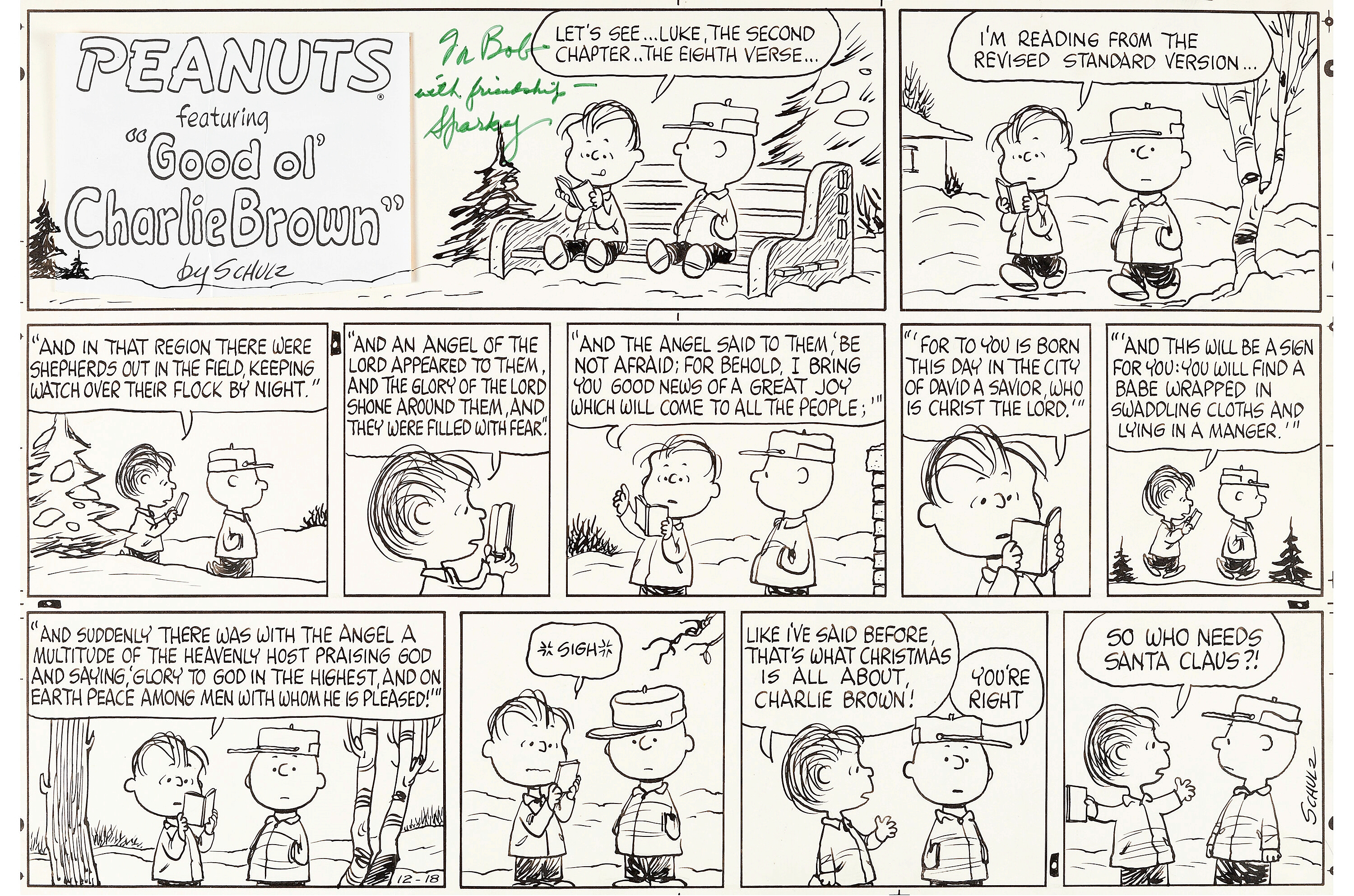 Peanuts comic archive
