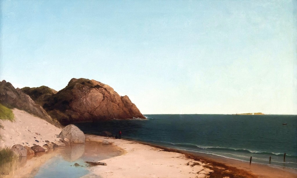 This oil on canvas painting by American luminist John F. Kensett (1816-1872), “Singing Beach & Eagle Rock, Magnolia, Massachusetts,” tripled its high estimate to lead the sale at $1,080,000, among the highest prices achieved by the artist and “a record for an item we’ve sold,” said Matt Cottone. The 22-by-36-inch oil on canvas was signed and dated “J.F. K. ‘68” lower left, came from the collection of Mr and Mrs Roy W. Doolittle Jr, Buffalo, N.Y., and sold to a private collector on the phone.