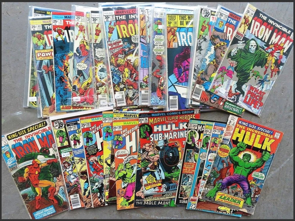 Leading the sale at $4,140 was this group of 33 Marvel Comics, which featured Iron Man and Incredible Hulk issues, including the #1 Invincible Iron Man issue and the Incredible Hulk volume that saw the first appearance of Wolverine. Dom Navarro said it was the biggest surprise of the sale and one of the lots he received the most interest in before the auction.