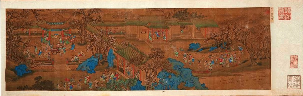 Spirited bidding took this Chinese handscroll of eight works depicting One Hundred Auspicious Subjects from the Chinese School, Nineteenth Century or earlier, to $113,400 against an estimate of $8/12,000.