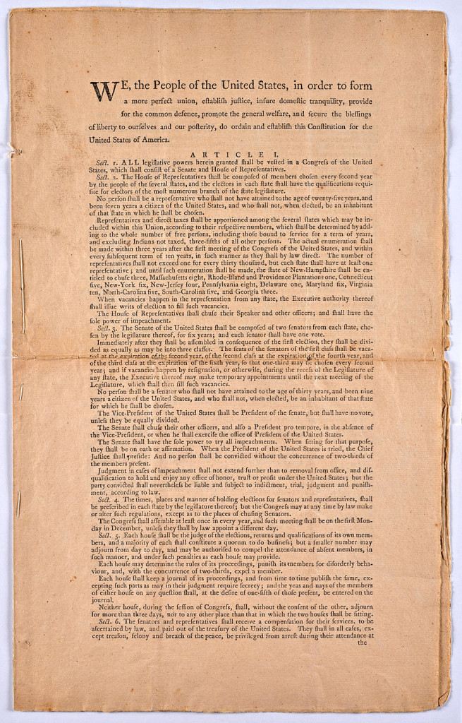 Sotheby’s Constitution Image