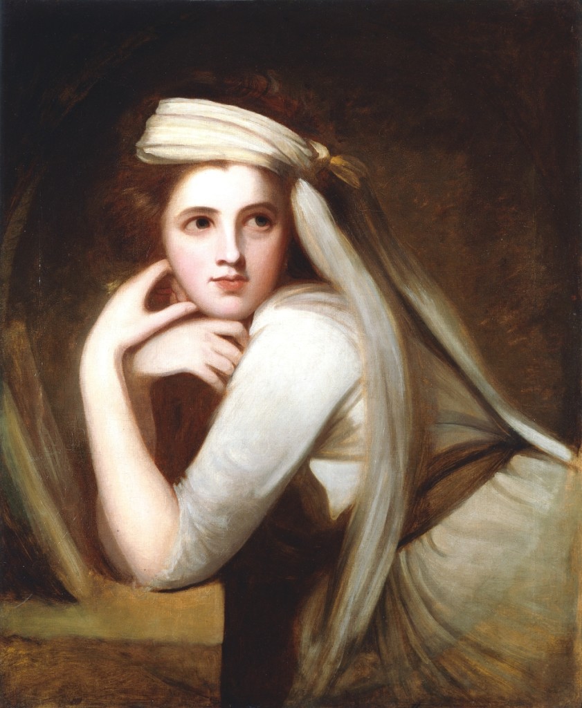 “Emma Hamilton” by George Romney, circa 1785. Oil on canvas. National Portrait Gallery, London. Purchased, 1870. ©National Portrait Gallery, London.
