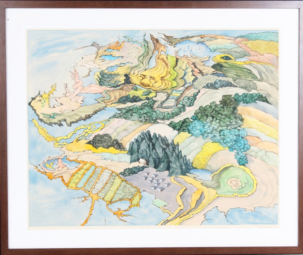A US collector was successful in getting this Maurice Sendak (1928-2012) original gouache for $22,050.