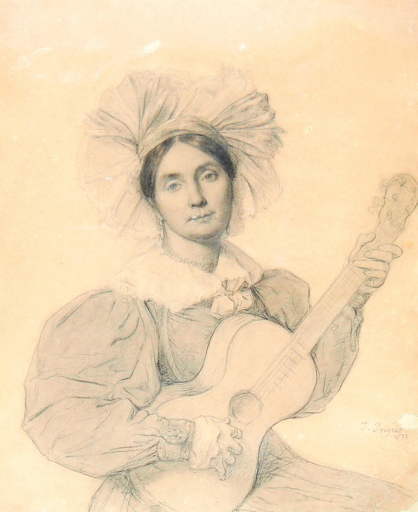“It was a great result,” said Austin Helmuth regarding this drawing attributed to Jean August Dominique Ingres (French, 1780-1862). Estimated just $4/6,000, “A lady playing a guitar” was the top lot in the sale, pushed by more than 50 bids from its $2,000 starting price to finish at $34,720. Signed and dated (1833) lower right, the pencil-on-paper work, 11¼ by 9¼ inches and framed behind glass, went to a collector in New York City.