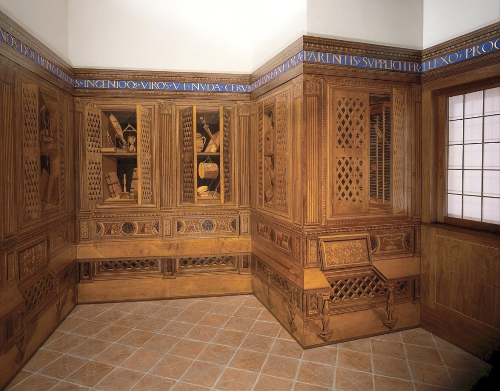 Now with the Getty Foundation, Antoine Wilmering will discuss the Studiolo from the Ducal Palace in Gubbio, Italy, executed under the supervision of Francesco di Giorgio Martini, circa 1478-82, and now at the Metropolitan Museum of Art.