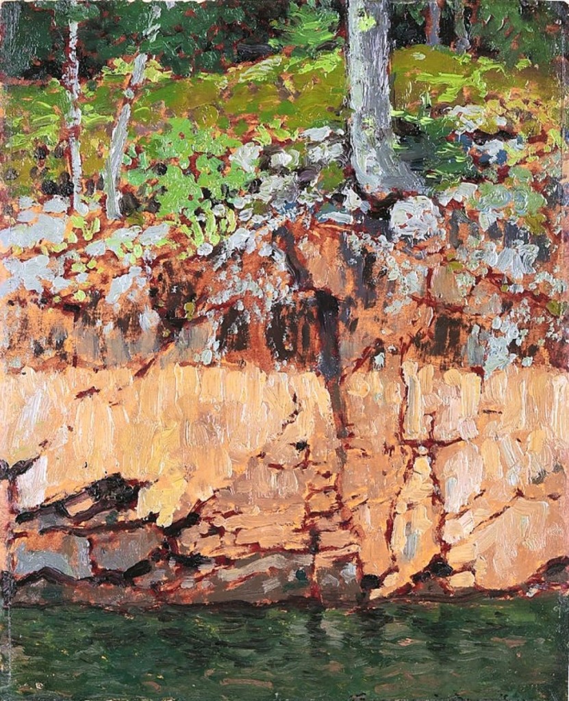 The second highest price of the day — $20,383 — was realized for “The Battlement, Lake of the Woods” by Group of Seven founding member Franz Johnson (1888-1949). The early impressionist work measured 13 by 10½ inches and was done in oil on board ($17/23,000).