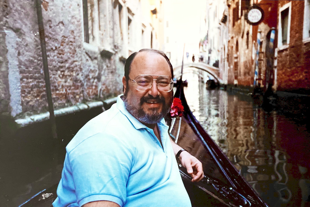 Mark Allen in Venice, circa 1998. 				           —Marjorie Allen photo 