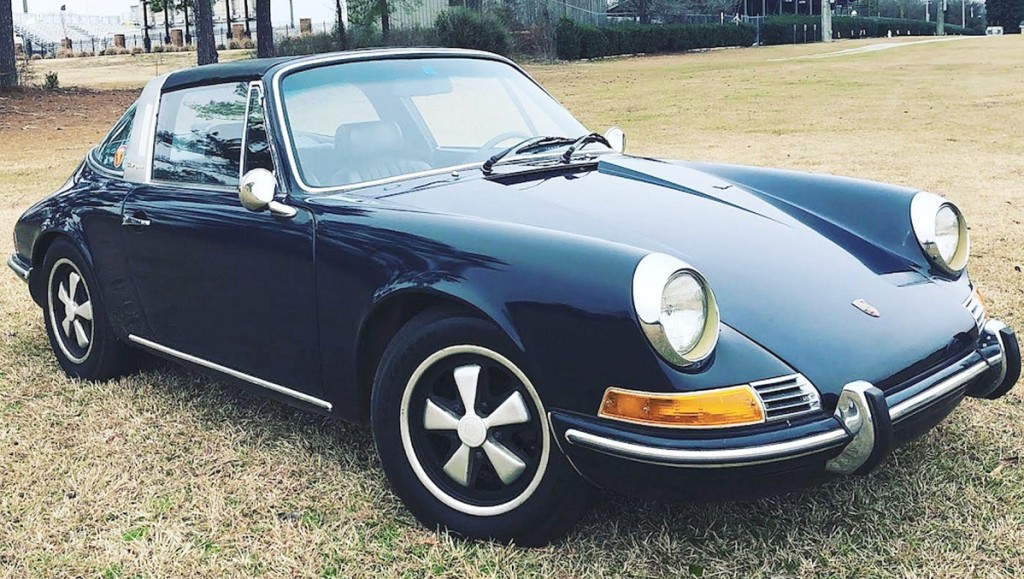 This 1969 Porsche 912 Targa brought $45,600 and sold to a local S.C., collector despite interest from around the United States. It was the top price in the sale ($40/60,000).