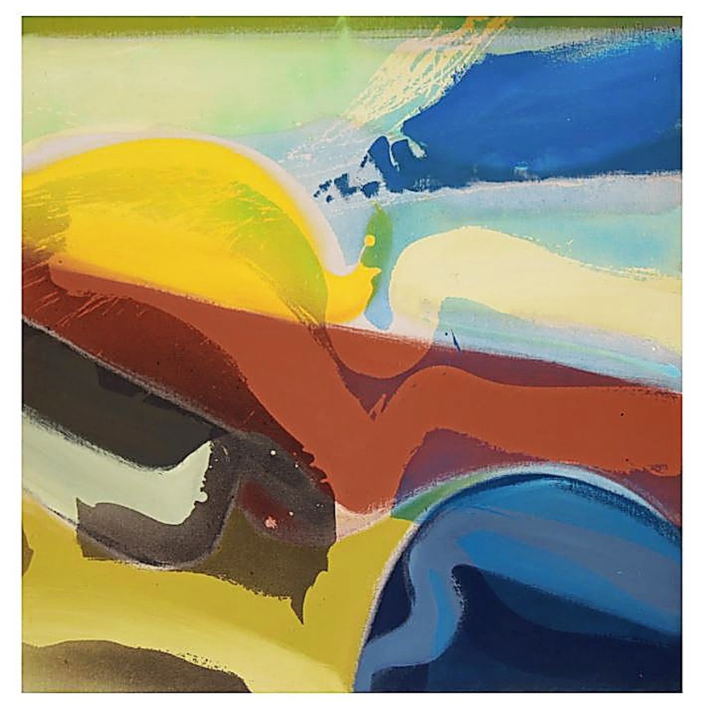 A local Sarasota collector won this monumental Syd Solomon (1917-2004) painting that crossed the block at $27,830. “Wake,” a 1976 abstract oil on canvas, was signed upper right, along with being inscribed verso on canvas, and measured 42 by 40 inches.
