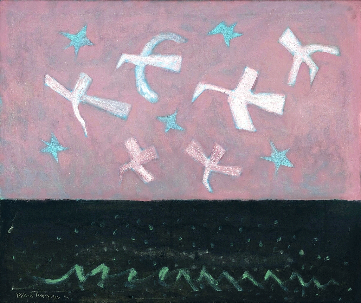 “Seascape” by Milton Avery, 1952. Oil on canvas, 32 by 38 inches.