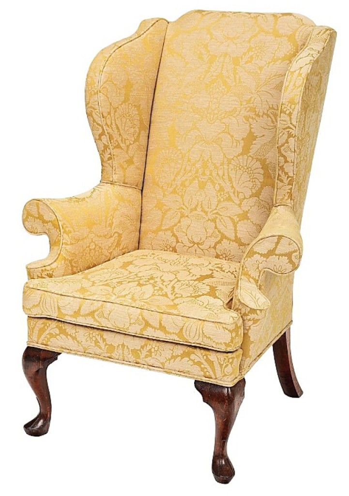 This Philadelphia Queen Anne walnut armchair, 1740-60, had, in the words of Andrew Brunk, 
